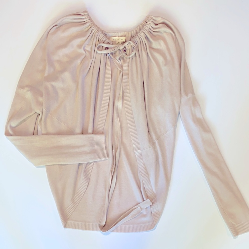 Lovestitch sweater blush pink M